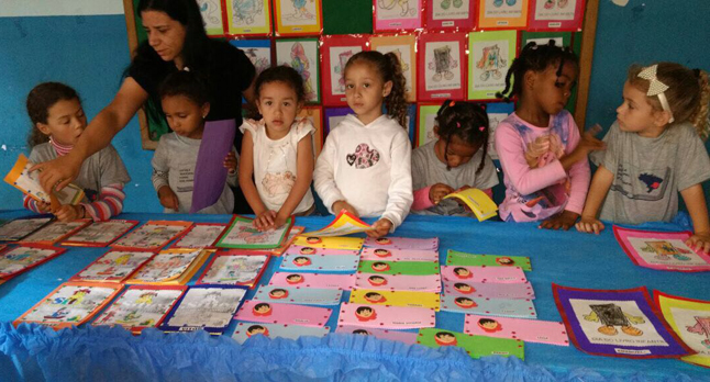 Trabalhos foram apresentados à comunidade escolar de Correia de Almeida